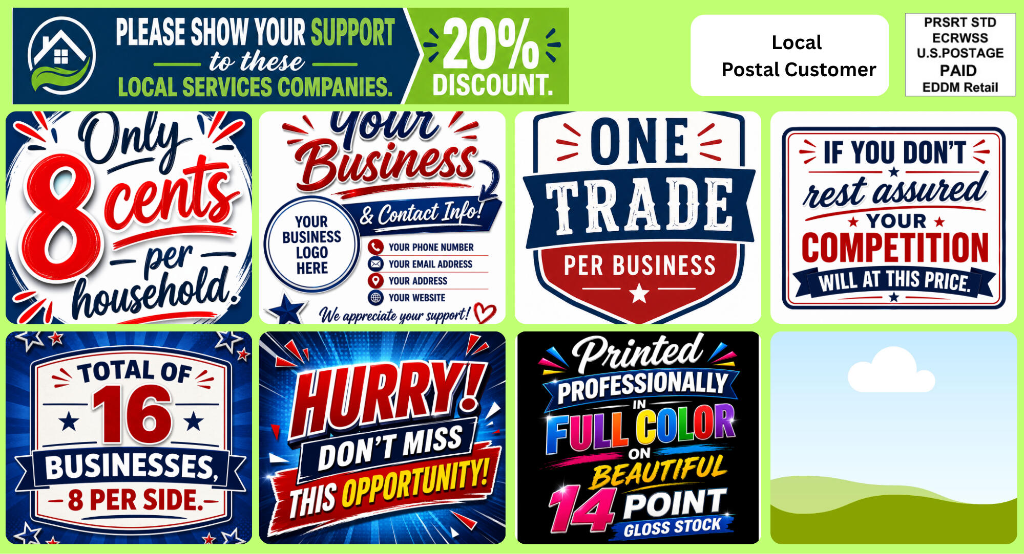 Local Shared Business Card